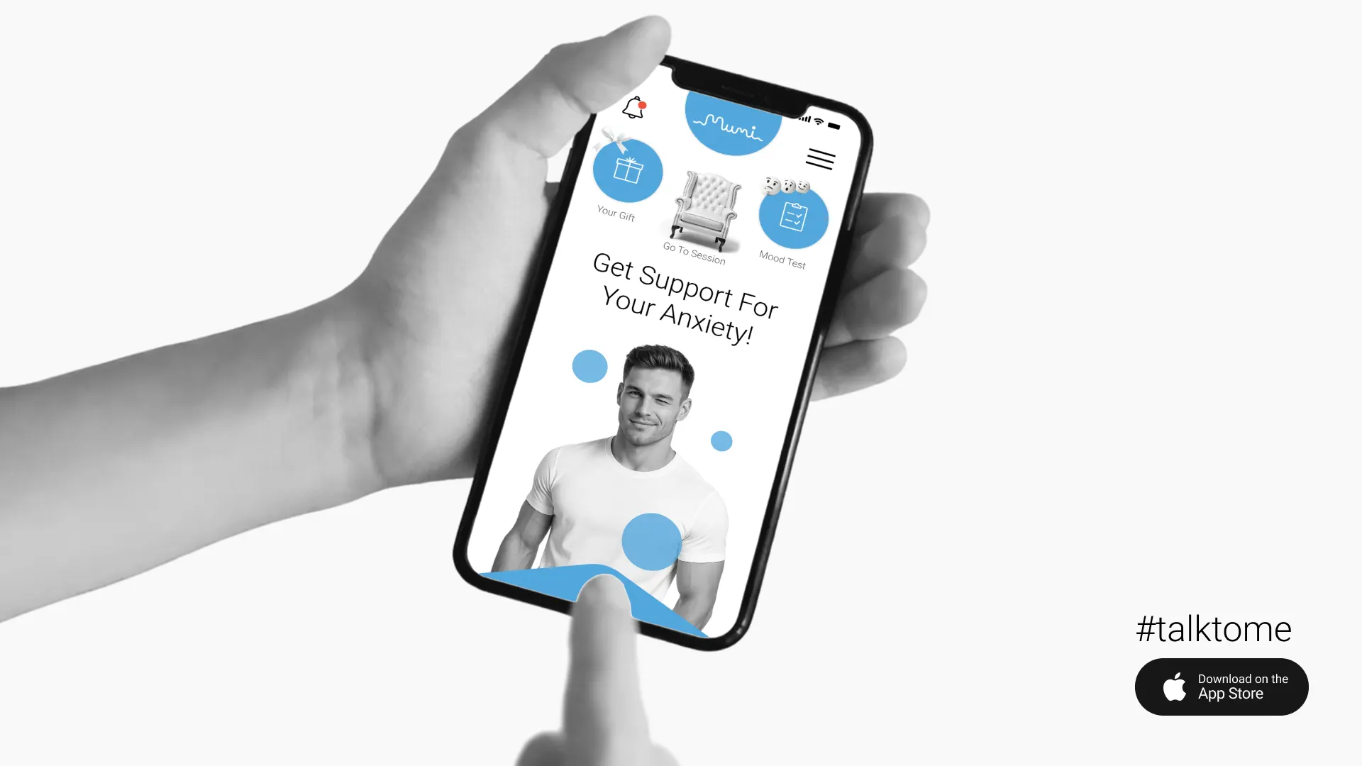 Anxiety support coaching online with an AI coach (private voice session)